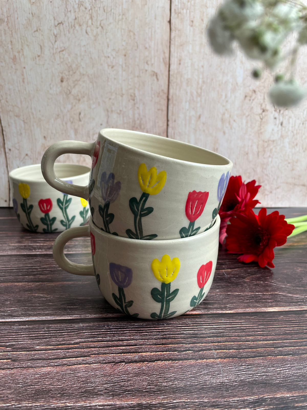 Mug fleurs